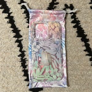 Loopy iPhone 13pro Clear Pearl Paradise